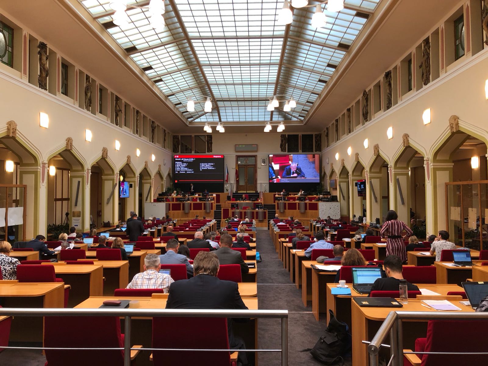 Nový zobrazovací a kamerový systém na pražském Magistrátu