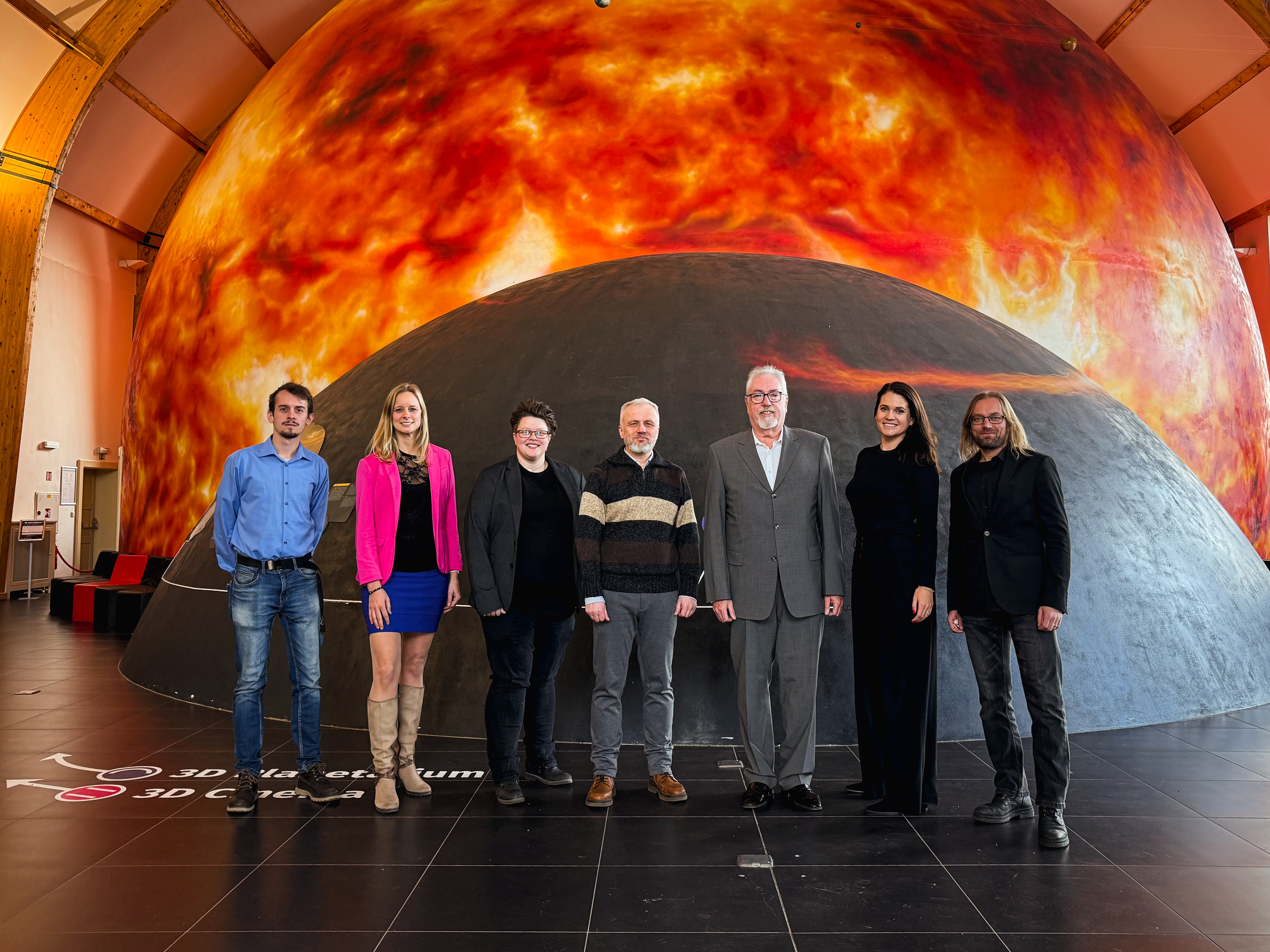 Modernizace planetária v Techmania Science Center Plzeň