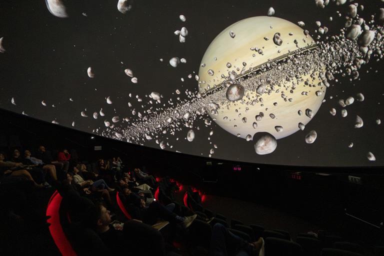 Nový projekční systém pro planetárium Techmania v Plzni