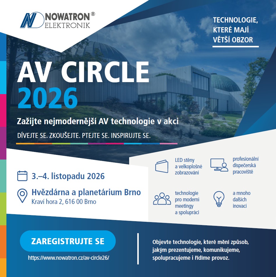 Nenechte si ujít nejmodernější AV technologie v akci