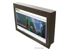 LexCom 10.2" Fanless Panel PC v provedení  All In One