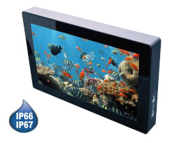 LexCom 13.3" SHARK Bezel-free Waterproof Panel PC - s deskou 2I385HW