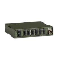 MilDef 19”/2 6-p Fiber Switch ESW101