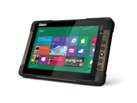 Lehký odolný tablet Getac T800 s 8.1" displejem, certifikací MIL-STD 810G, krytím IP65 a čtyřjádrovým procesorem Intel® Pentium® N3530 2.16 GHz